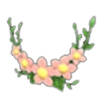 Flower Wreath Pin  - Rare from Spring Fest 2023